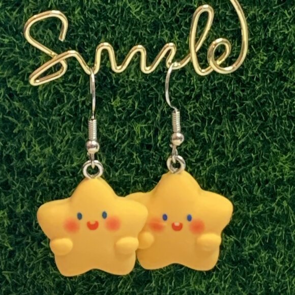 Star Earring, Nature Earring, Science Earring, Gift Idea, Star Jewelry, Star - Picture 6 of 9